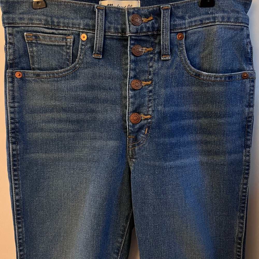Madewell 10” high rise skinny jean, size 27P, NWOT